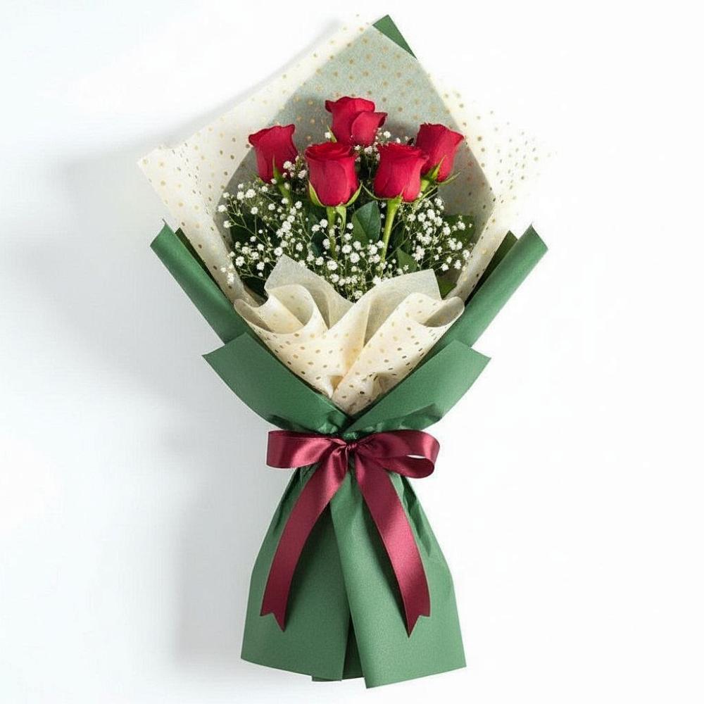 Букет цветов из: Розы в Саперное
