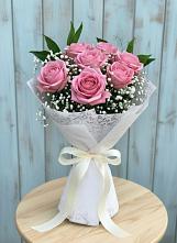 Букет цветов из:  Розы в Саперное