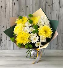 Букет цветов из:  Хризантемы в Саперное