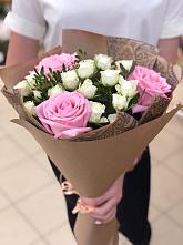 Букет цветов из:  Розы #REPLACE_PRED# Саперное
