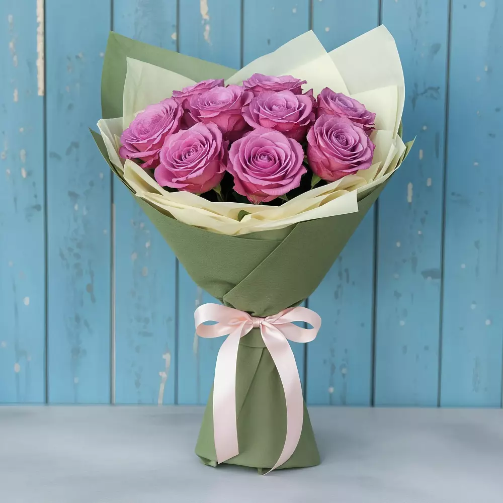 Букет Розы Фёрст Леди в Саперное