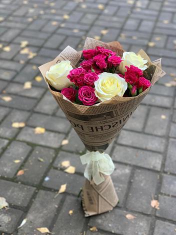 Букет цветов из: Розы в Саперное
